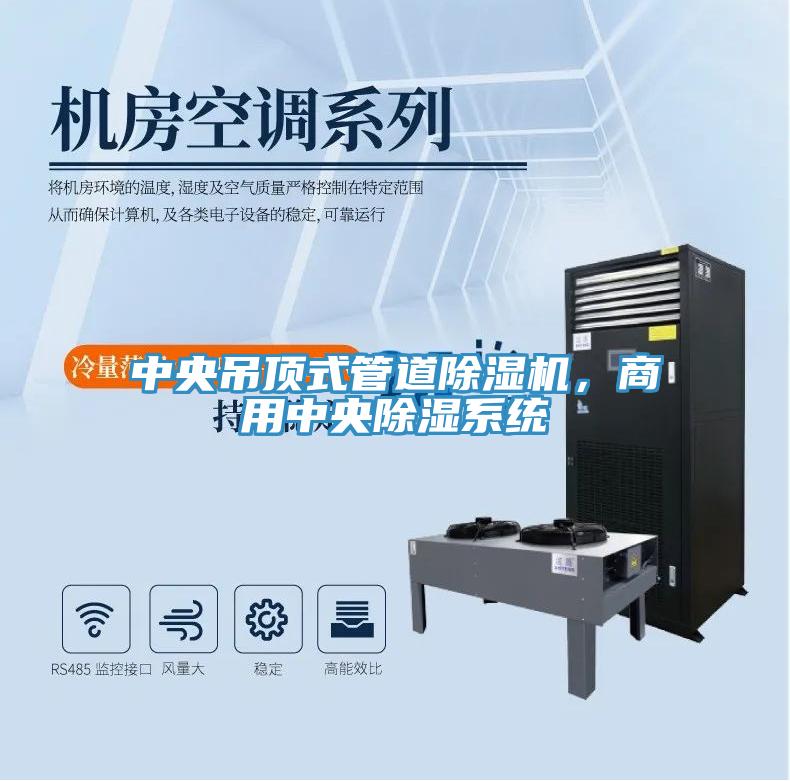 中央吊頂式管道除濕機(jī)，商用中央除濕系統(tǒng)