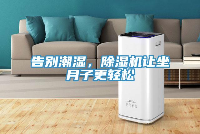 告別潮濕，除濕機讓坐月子更輕松