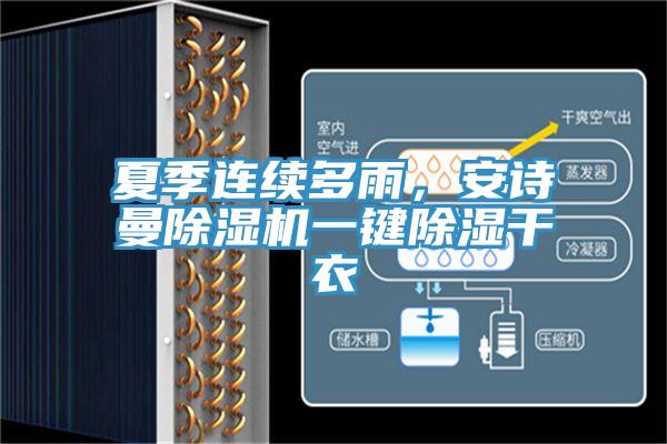 夏季連續(xù)多雨，安詩(shī)曼除濕機(jī)一鍵除濕干衣