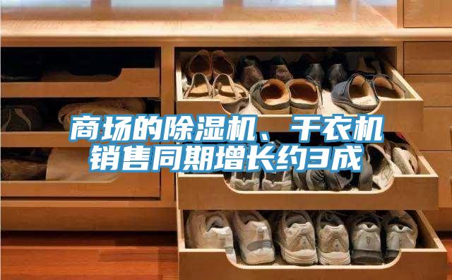 商場的除濕機(jī)、干衣機(jī)銷售同期增長約3成