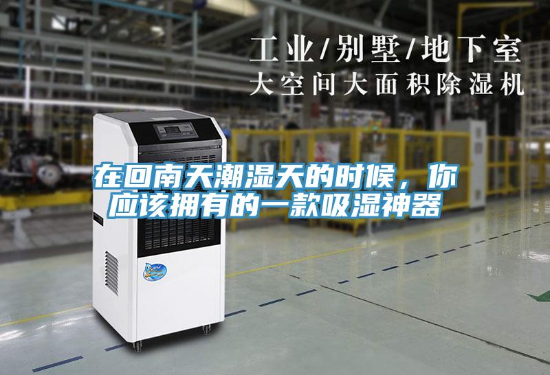 在回南天潮濕天的時候，你應該擁有的一款吸濕神器