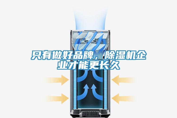 只有做好品牌，除濕機企業(yè)才能更長久