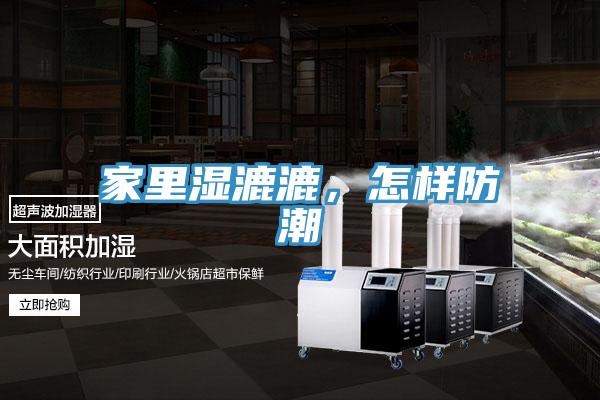 家里濕漉漉,怎樣防潮