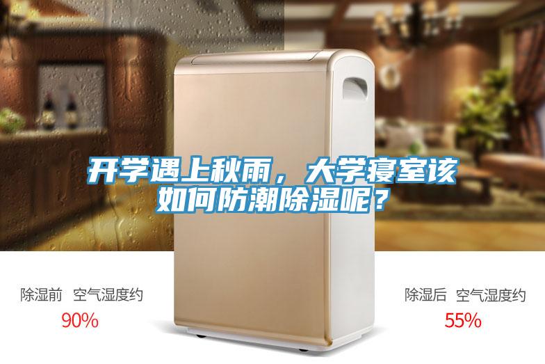 開學(xué)遇上秋雨，大學(xué)寢室該如何防潮除濕呢？