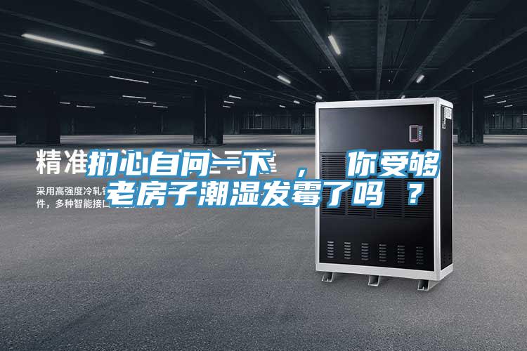 捫心自問一下 ， 你受夠老房子潮濕發(fā)霉了嗎 ？