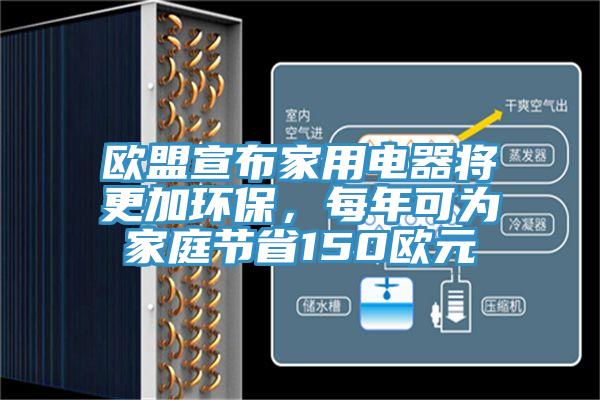 歐盟宣布家用電器將更加環(huán)保，每年可為家庭節(jié)省150歐元