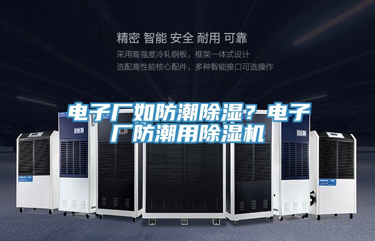 電子廠如防潮除濕？電子廠防潮用除濕機(jī)