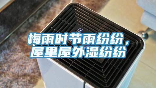 梅雨時(shí)節(jié)雨紛紛，屋里屋外濕紛紛