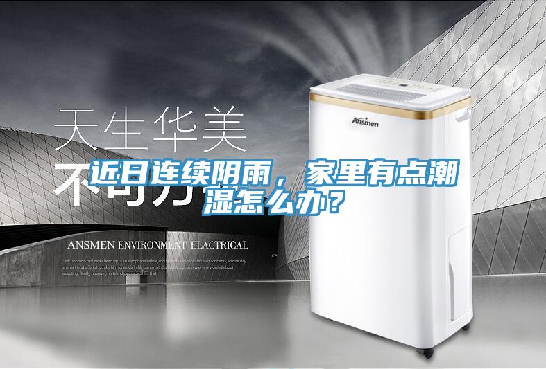 近日連續(xù)陰雨，家里有點潮濕怎么辦？