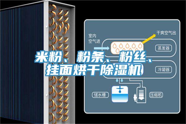 米粉、粉條、粉絲、掛面烘干除濕機