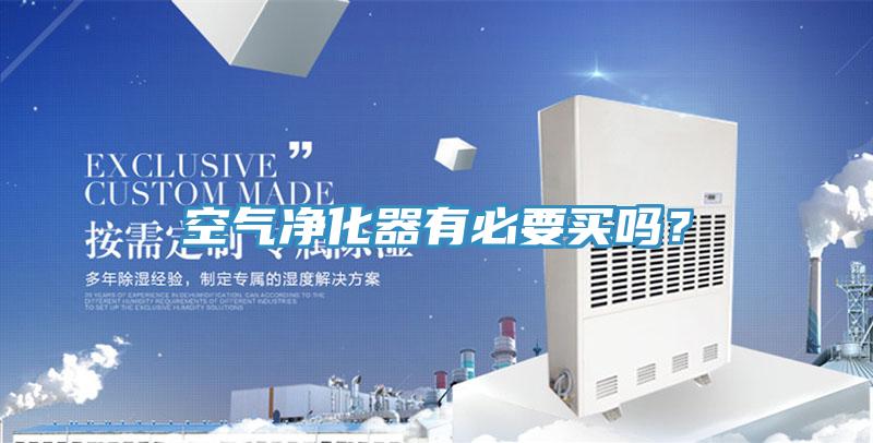 空氣凈化器有必要買嗎？