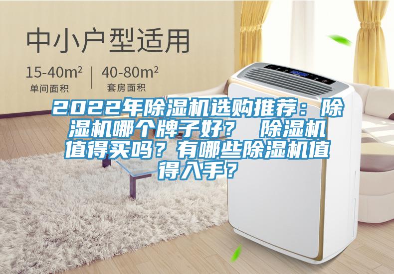 2022年除濕機(jī)選購(gòu)?fù)扑]：除濕機(jī)哪個(gè)牌子好？ 除濕機(jī)值得買嗎？有哪些除濕機(jī)值得入手？