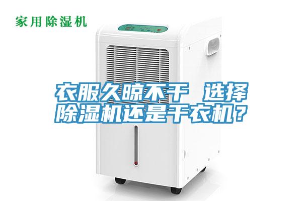 衣服久晾不干 選擇除濕機還是干衣機？