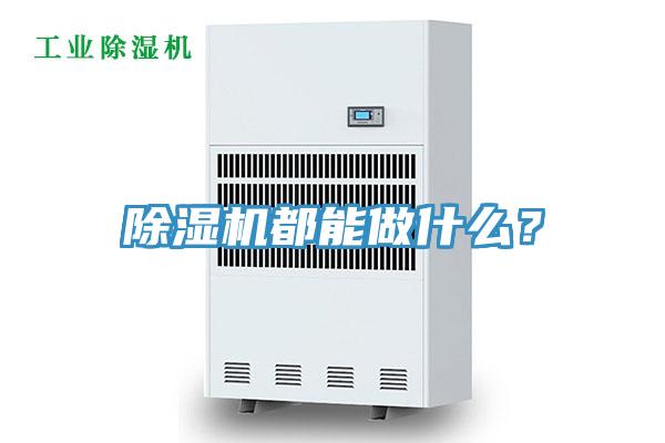 除濕機(jī)都能做什么？