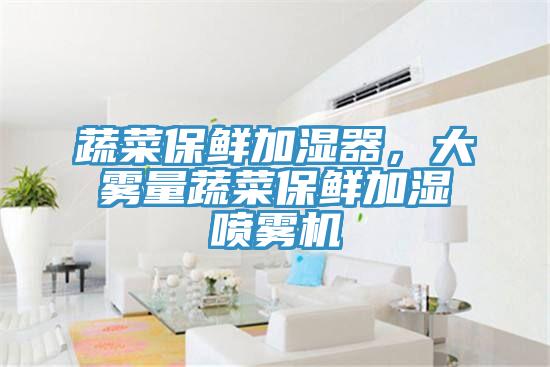 蔬菜保鮮加濕器，大霧量蔬菜保鮮加濕噴霧機