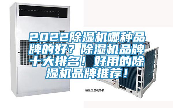 2022除濕機(jī)哪種品牌的好？除濕機(jī)品牌十大排名！好用的除濕機(jī)品牌推薦！