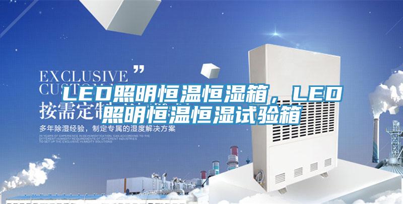 LED照明恒溫恒濕箱，LED照明恒溫恒濕試驗(yàn)箱