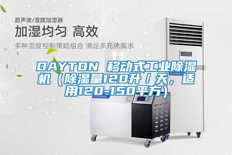 DAYTON 移動(dòng)式工業(yè)除濕機(jī)（除濕量120升／天，適用120-150平方）