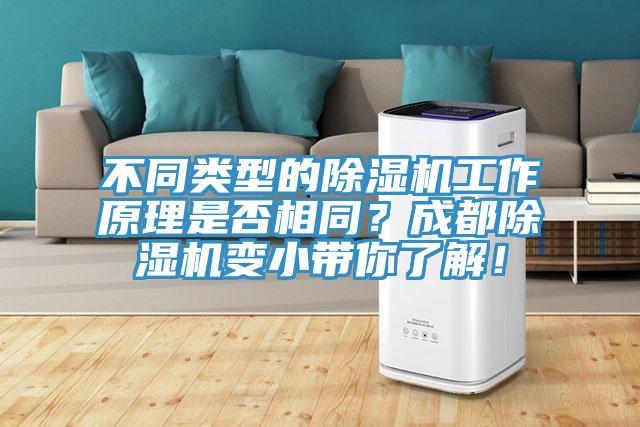 不同類型的除濕機工作原理是否相同？成都除濕機變小帶你了解！