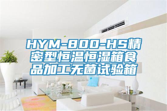 HYM-800-HS精密型恒溫恒濕箱食品加工無菌試驗(yàn)箱