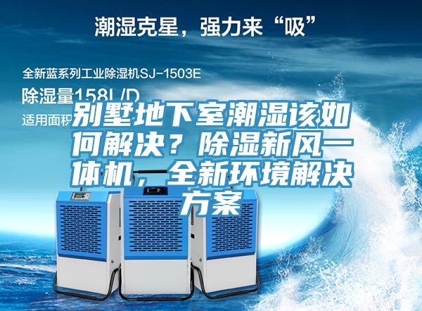 別墅地下室潮濕該如何解決？除濕新風一體機，全新環(huán)境解決方案