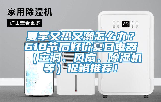 夏季又熱又潮怎么辦？618節(jié)后好價夏日電器（空調(diào)、風(fēng)扇、除濕機等）促銷推薦！