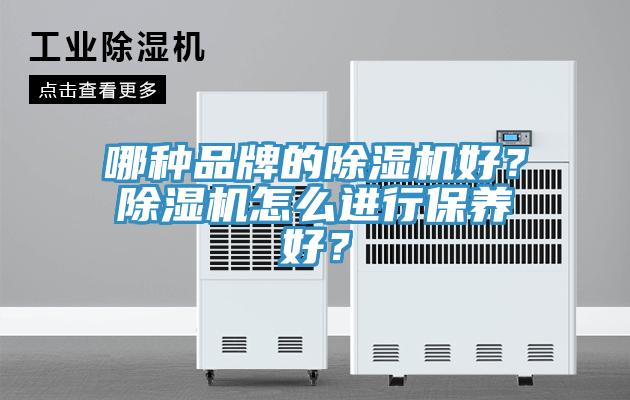 哪種品牌的除濕機好？除濕機怎么進行保養(yǎng)好？