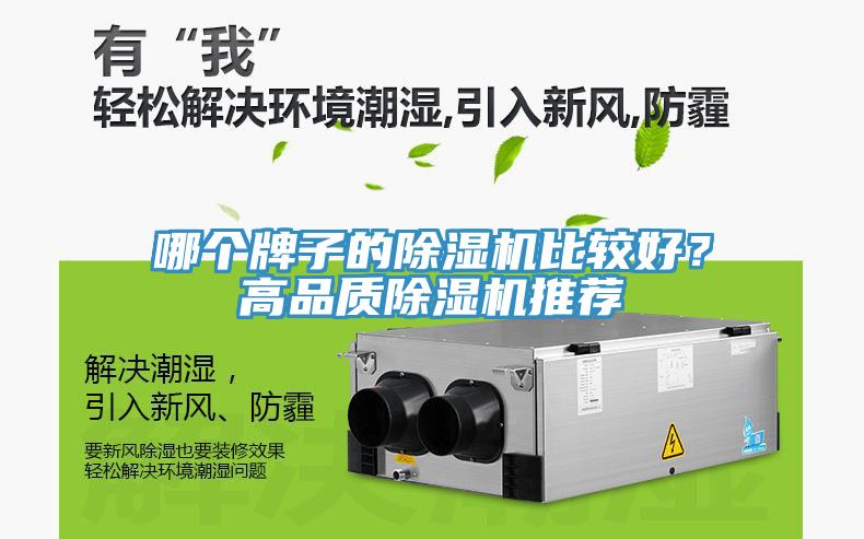 哪個牌子的除濕機比較好？高品質(zhì)除濕機推薦