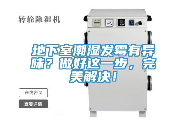 地下室潮濕發(fā)霉有異味？做好這一步，完美解決！