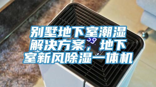別墅地下室潮濕解決方案，地下室新風除濕一體機