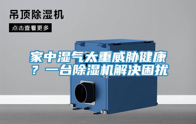 家中濕氣太重威脅健康？一臺(tái)除濕機(jī)解決困擾