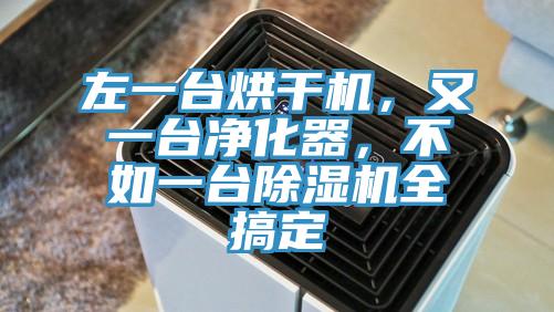 左一臺烘干機，又一臺凈化器，不如一臺除濕機全搞定