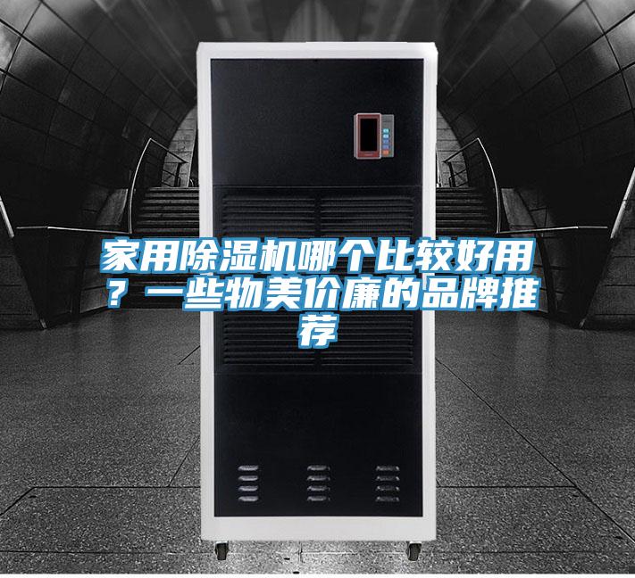 家用除濕機哪個比較好用？一些物美價廉的品牌推薦