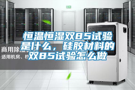 恒溫恒濕雙85試驗(yàn)是什么，硅膠材料的雙85試驗(yàn)怎么做
