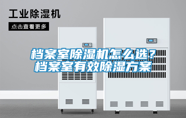 檔案室除濕機(jī)怎么選？檔案室有效除濕方案