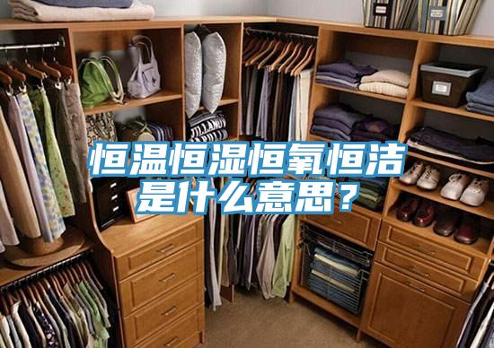 恒溫恒濕恒氧恒潔是什么意思？