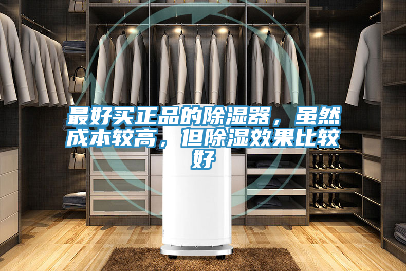 最好買正品的除濕器，雖然成本較高，但除濕效果比較好