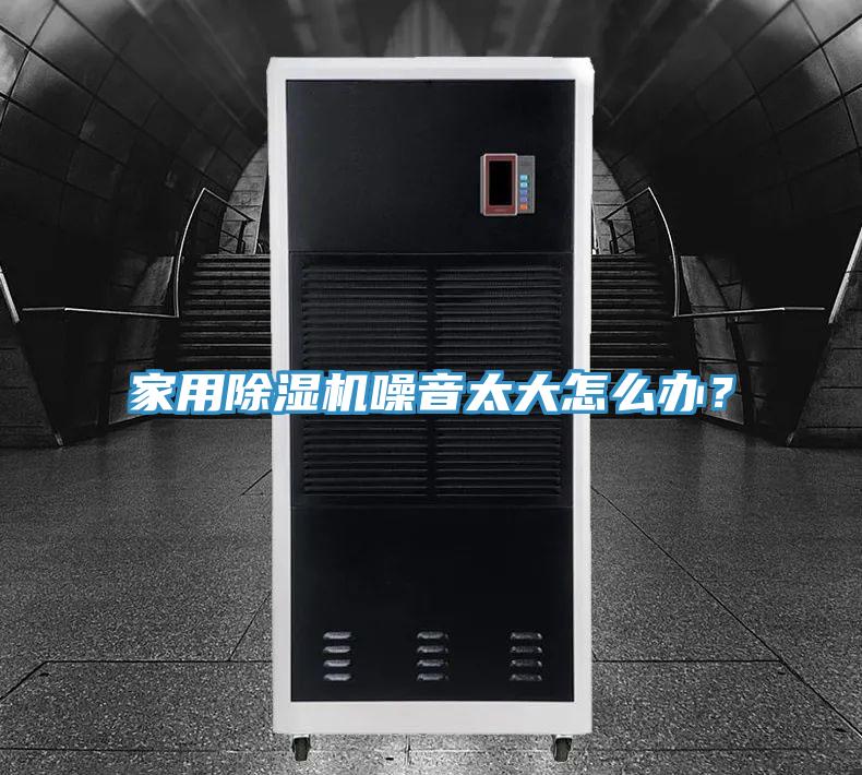 家用除濕機噪音太大怎么辦？