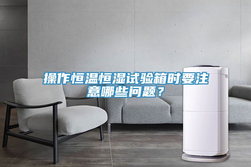 操作恒溫恒濕試驗(yàn)箱時(shí)要注意哪些問題？