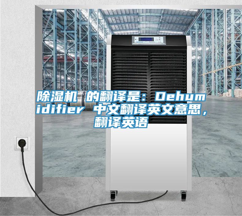 除濕機(jī) 的翻譯是：Dehumidifier 中文翻譯英文意思，翻譯英語