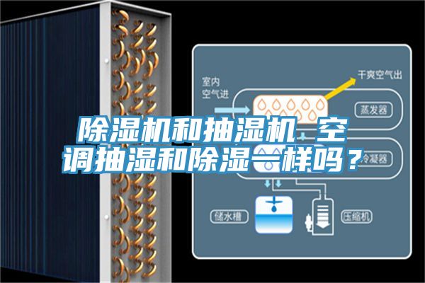除濕機(jī)和抽濕機(jī) 空調(diào)抽濕和除濕一樣嗎？
