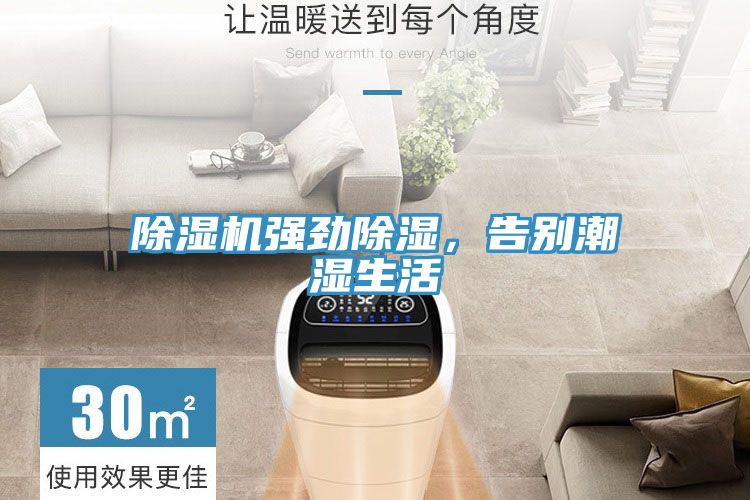 除濕機強勁除濕，告別潮濕生活